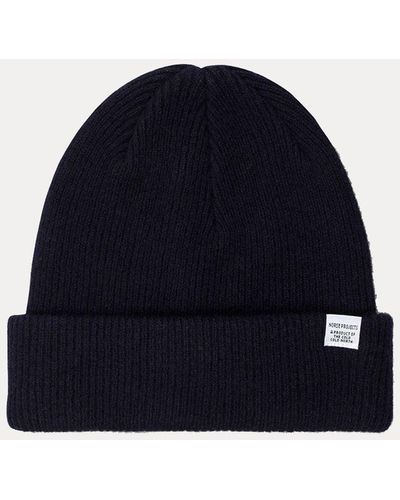 Norse Projects Norse Beanie - Blue