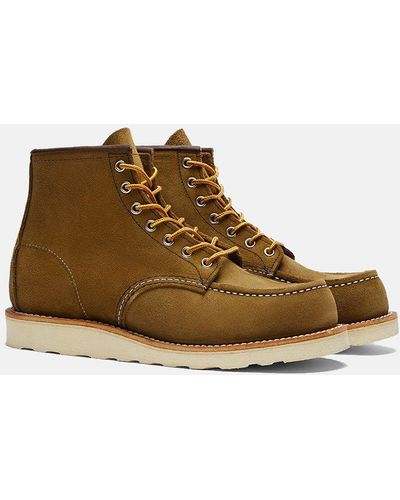 Red Wing 6" Moc Toe Work Boot (8881) - Green
