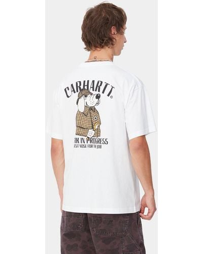 Carhartt Wip Inspector T-shirt (loose) - White