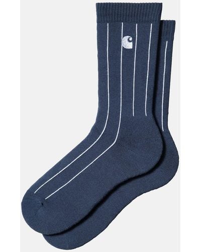 Carhartt Wip Orlean Stripe Socks - Blue