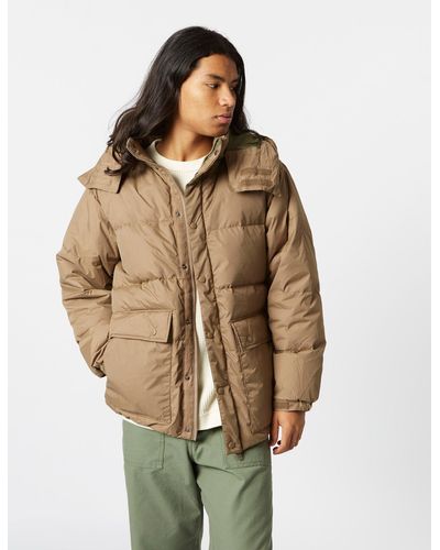 Stan Ray Down Jacket (removable Hood) - Natural