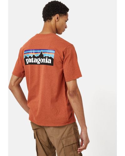 Patagonia P-6 Responsibili-tee T-shirt - Orange