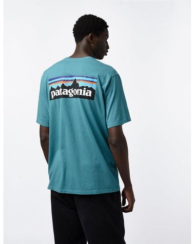 Patagonia P6 Logo Responsibili-tee T-shirt - Blue