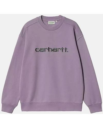Carhartt Wip Sweatshirt - Purple