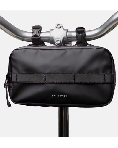 Sandqvist Uno Hip/bike Bar Bag - Black