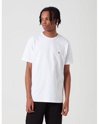 Carhartt Wip Chase T-shirt - White
