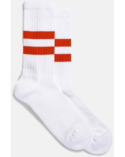 Norse Projects Bjarki Cotton Sports Socks - White
