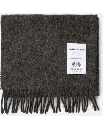 Norse Projects Moon Lambswool Scarf - Black