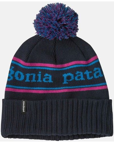 Patagonia Powder Town Beanie Hat - Blue