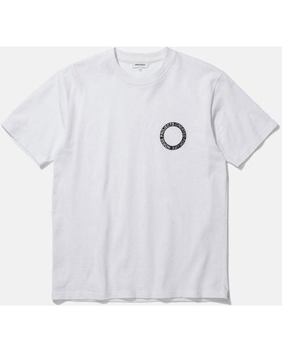 Norse Projects Johannes Bmc Logo Print T-shirt - White