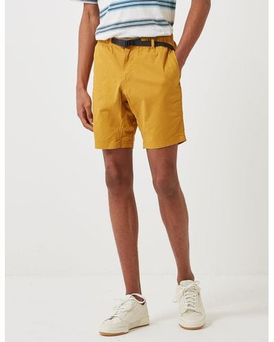 Gramicci Unisex Shell Gear Shorts - Yellow