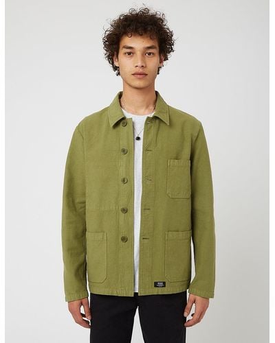 Bhode Chore Jacket (cotton Twill) - Green