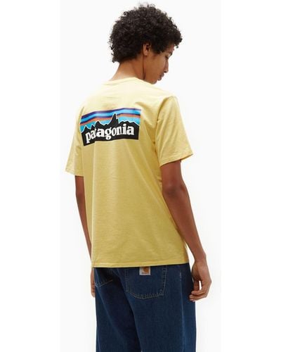 Patagonia P-6 Logo Responsibili-tee T-shirt - Yellow