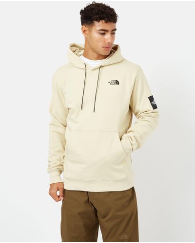 The North Face Graphic Patch Hooded Sweatshirt - Natural