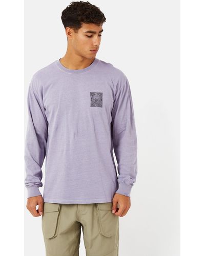 thisisneverthat Stamp Long Sleeve T-shirt - Purple