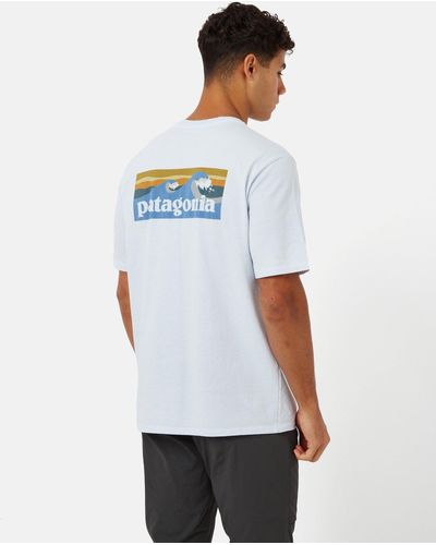 Patagonia Boardshort Logo Pocket T-shirt - White