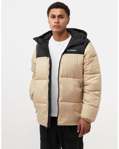 Columbia Puffect Hooded Jacket - Natural