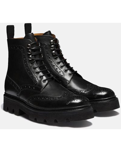 Grenson Fred Boot (calf Leather) - Black