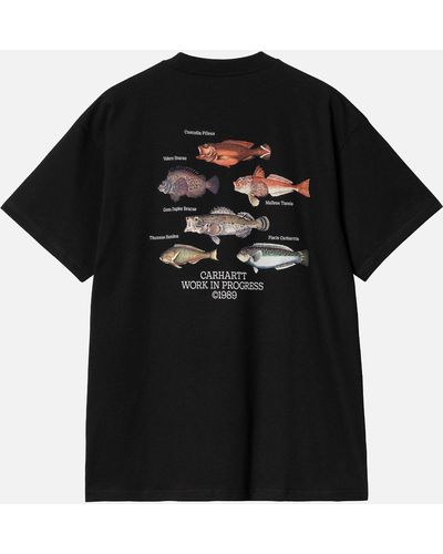 Carhartt Wip Fish T-shirt (loose) - Black