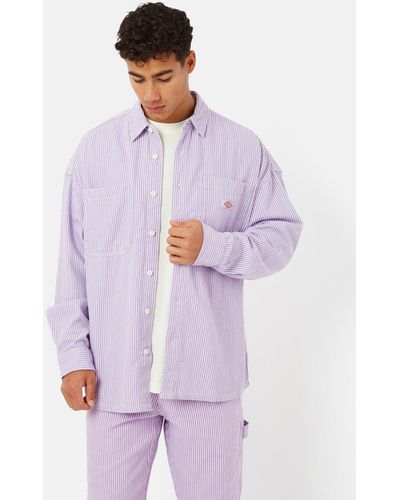 Dickies Hickory Over Shirt - Purple