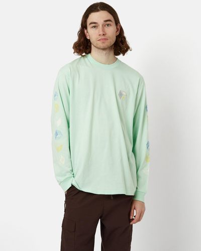 Carhartt Wip Cube Long Sleeve T-shirt - Green