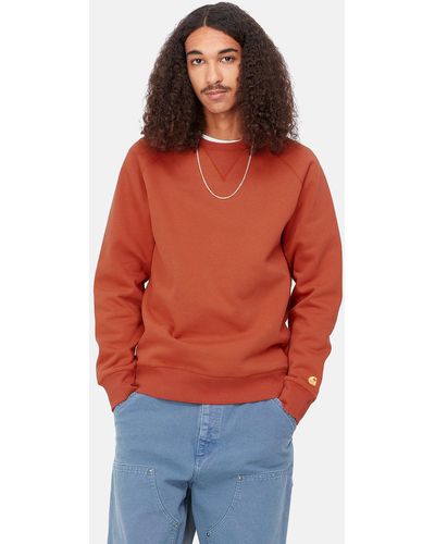 Carhartt Wip Chase Sweatshirt - Orange