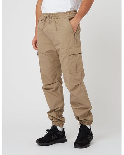 Carhartt Wip Cargo Jogger Trousers (ripstop) - Natural