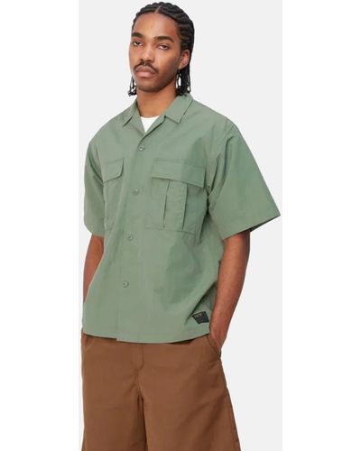 Carhartt Wip Short Sleeve Evers Shirt - Green