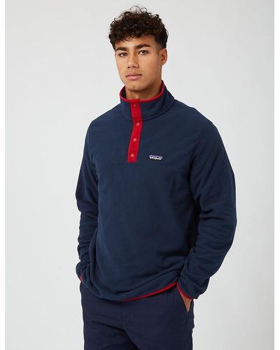 Patagonia Micro D Snap-t Pullover - Blue