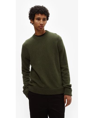 Patagonia Recycled Sweatshirt (wool Blend) - Green