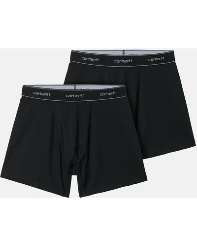 Carhartt Wip Cotton Trunk Boxer Shorts - Black