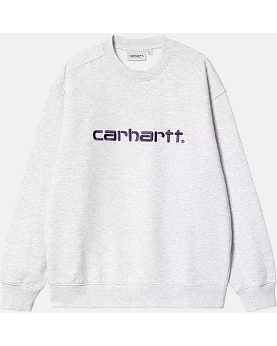 Carhartt Wip Sweatshirt - White