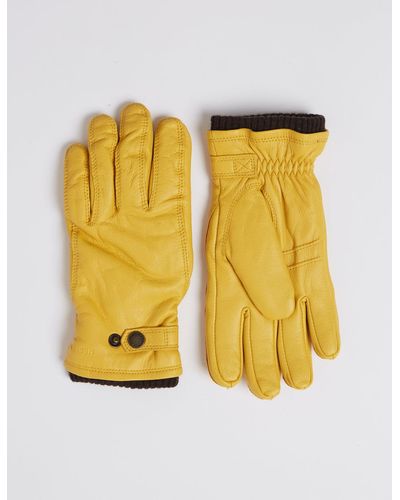 Hestra Birger Gloves - Yellow