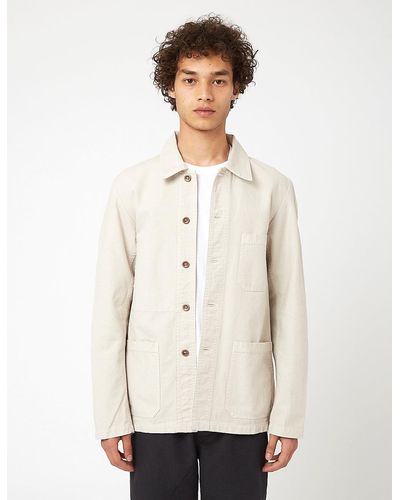 Vetra French Workwear Jacket 5-short (cotton Drill) - White