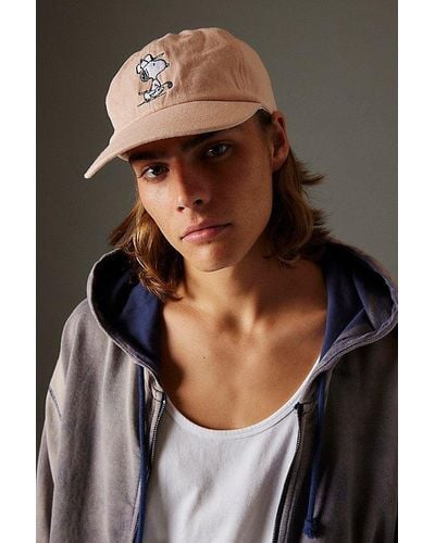 Urban Outfitters Snoopy Washed Dad Hat - Pink