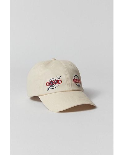 Urban Outfitters Mac Miller Good News Snail Hat - White