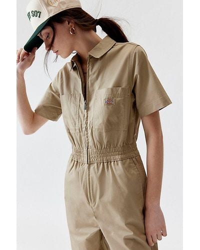 Dickies Vale Coverall Jumpsuit - Natural