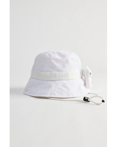 Champion Uo Exclusive Taslan Quilted Bucket Hat - White