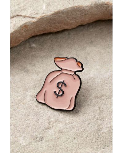 Urban Outfitters Uo Money Pin - Grey