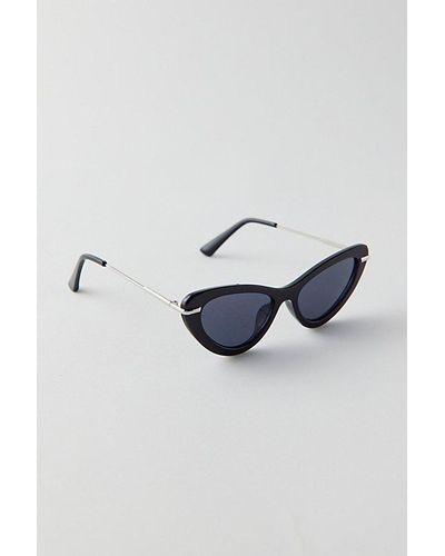 Urban Outfitters Dakota Combo Cat-Eye Sunglasses - Blue