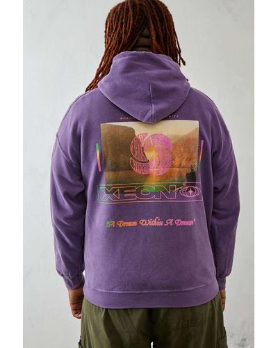 Urban Outfitters Uo Plum Xeon Hoodie Sweatshirt - Purple