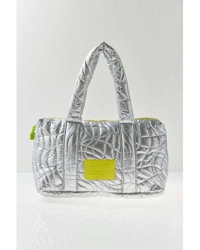 Urban Outfitters Bryn Puffy Mini Tote Bag - Gray