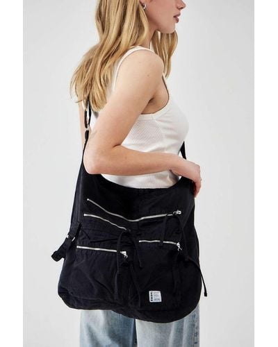 Urban Outfitters Uo Utility Slouchy Crossbody Bag - Black