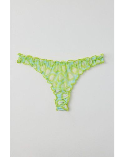 Out From Under Sweet Nothings Thong - Green