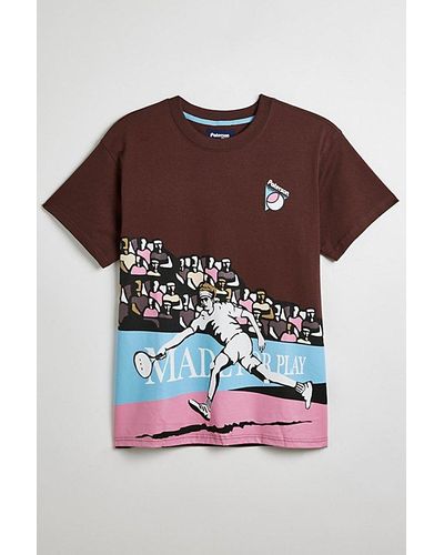 Paterson Match Point Tee - Brown