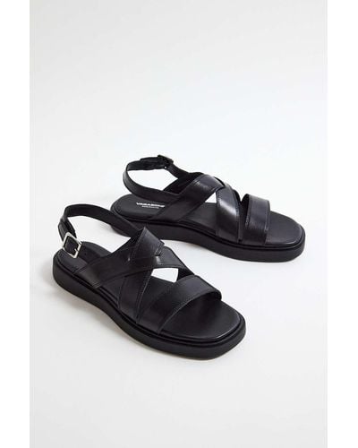 Vagabond Shoemakers Connie Black Multi-strap Sandals
