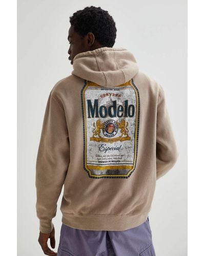 Urban Outfitters Modelo Can Mosaic Hoodie Sweatshirt - Multicolor