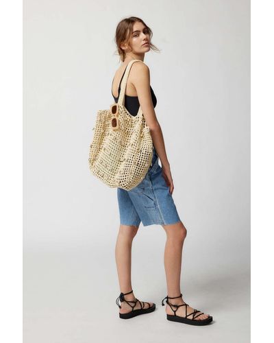 Urban Outfitters Uo Mazie Shell Tote Bag - Blue