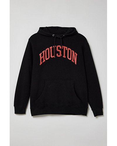 Urban Outfitters Houston Destination Hoodie Sweatshirt - Black
