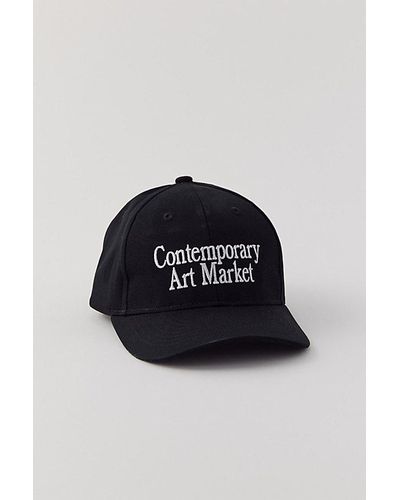 Market Contemporary Art Hat - Blue